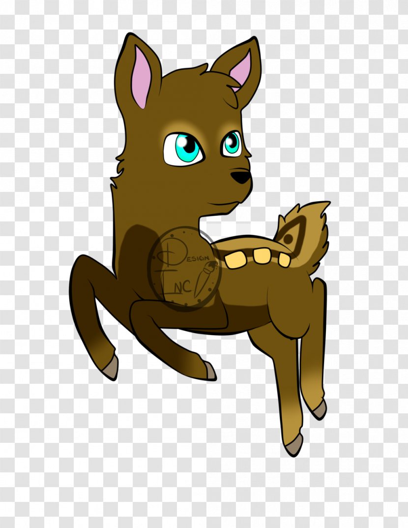Cat Dog Deer Horse Mammal - Cartoon Transparent PNG