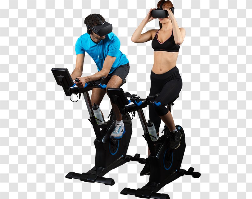 Virtual Reality Elliptical Trainers Exercise Physical Fitness Centre - Structure - Gym Man Transparent PNG