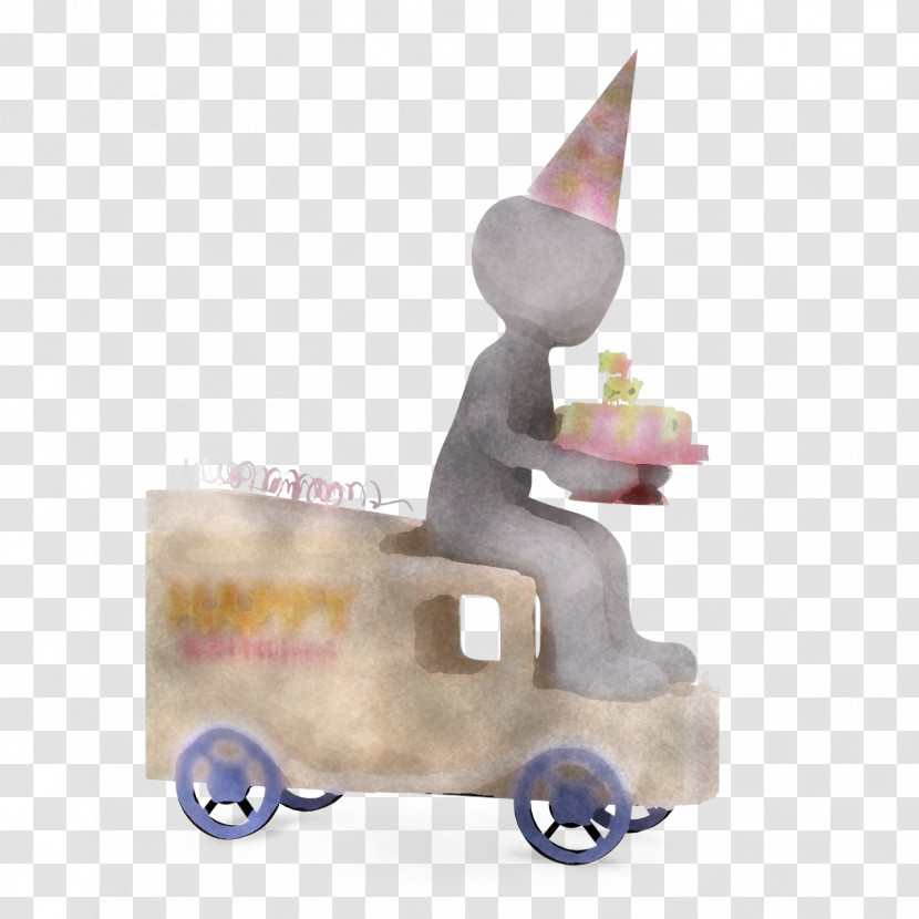 Purple Figurine Transparent PNG