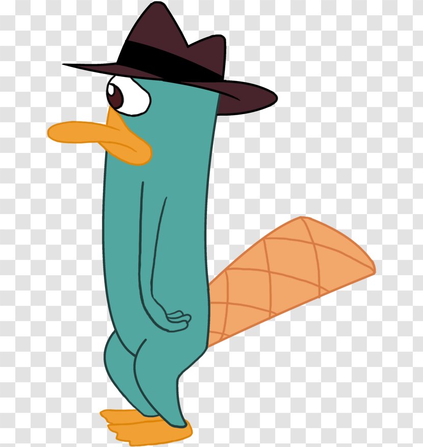 Perry The Platypus - Hat - Penguin Costume Transparent PNG