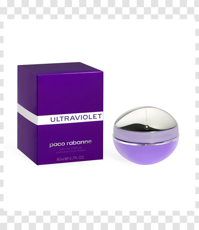 Perfume Paco Rabanne Ultraviolet Eau De Parfum Toilette Woman Transparent PNG