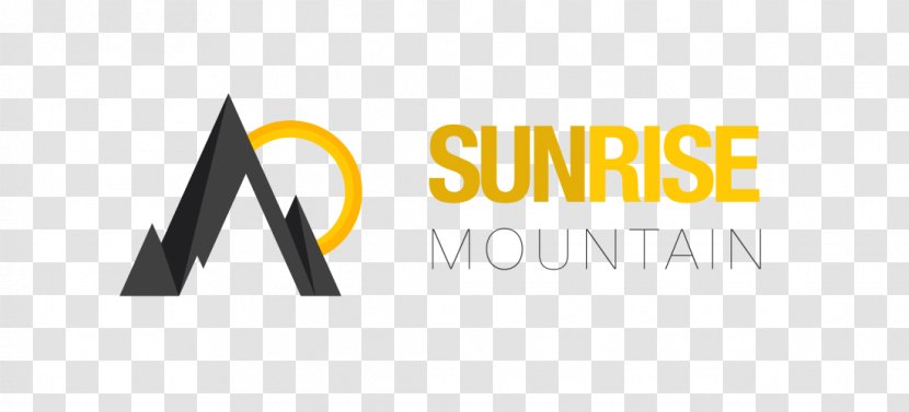 Logo Brand Sunrise Mountain Transparent PNG