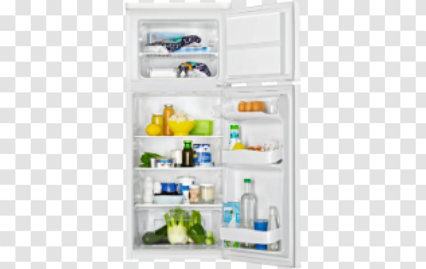 Refrigerator Zanussi Zrt18100wa Freezers Home Appliance Transparent PNG