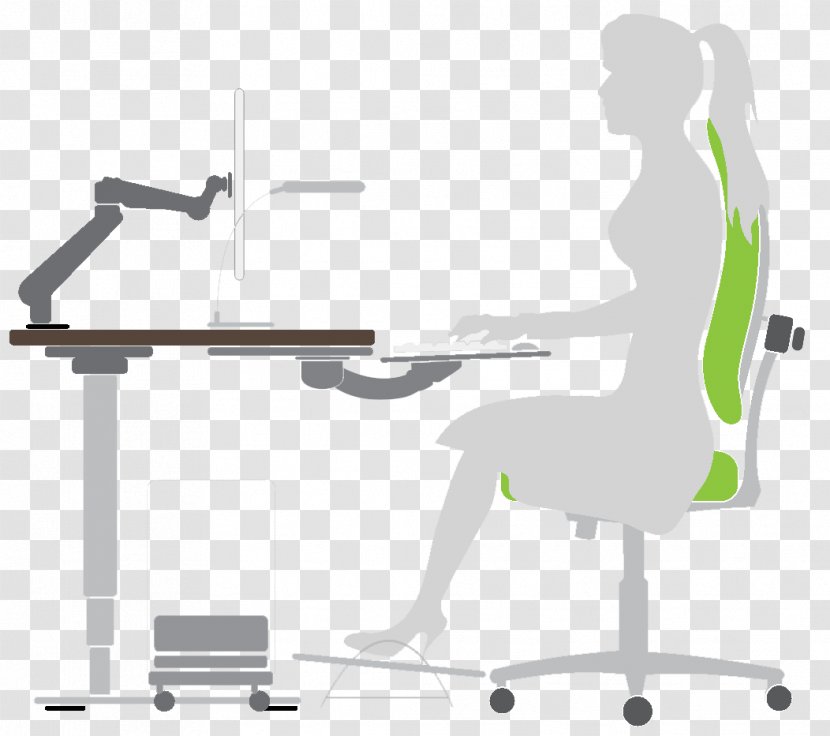 Office & Desk Chairs Human Factors And Ergonomics Table - Workplace - Ergonomic Evaluation Transparent PNG