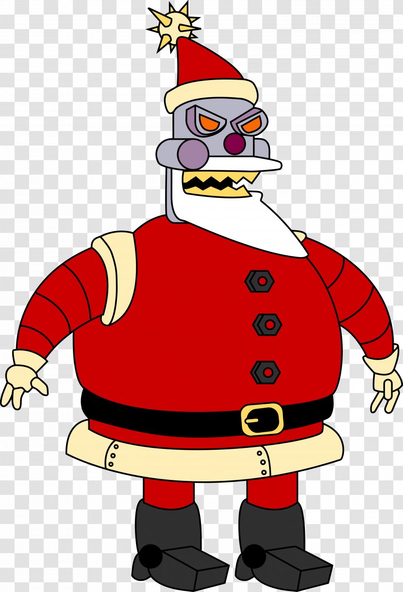 Futurama: Worlds Of Tomorrow Santa Claus Bender Mom The Friendly Robot - Xmas Story - Futurama Transparent PNG