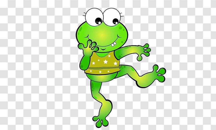 Cartoon Cuteness - Organism - Dancing Frog Transparent PNG