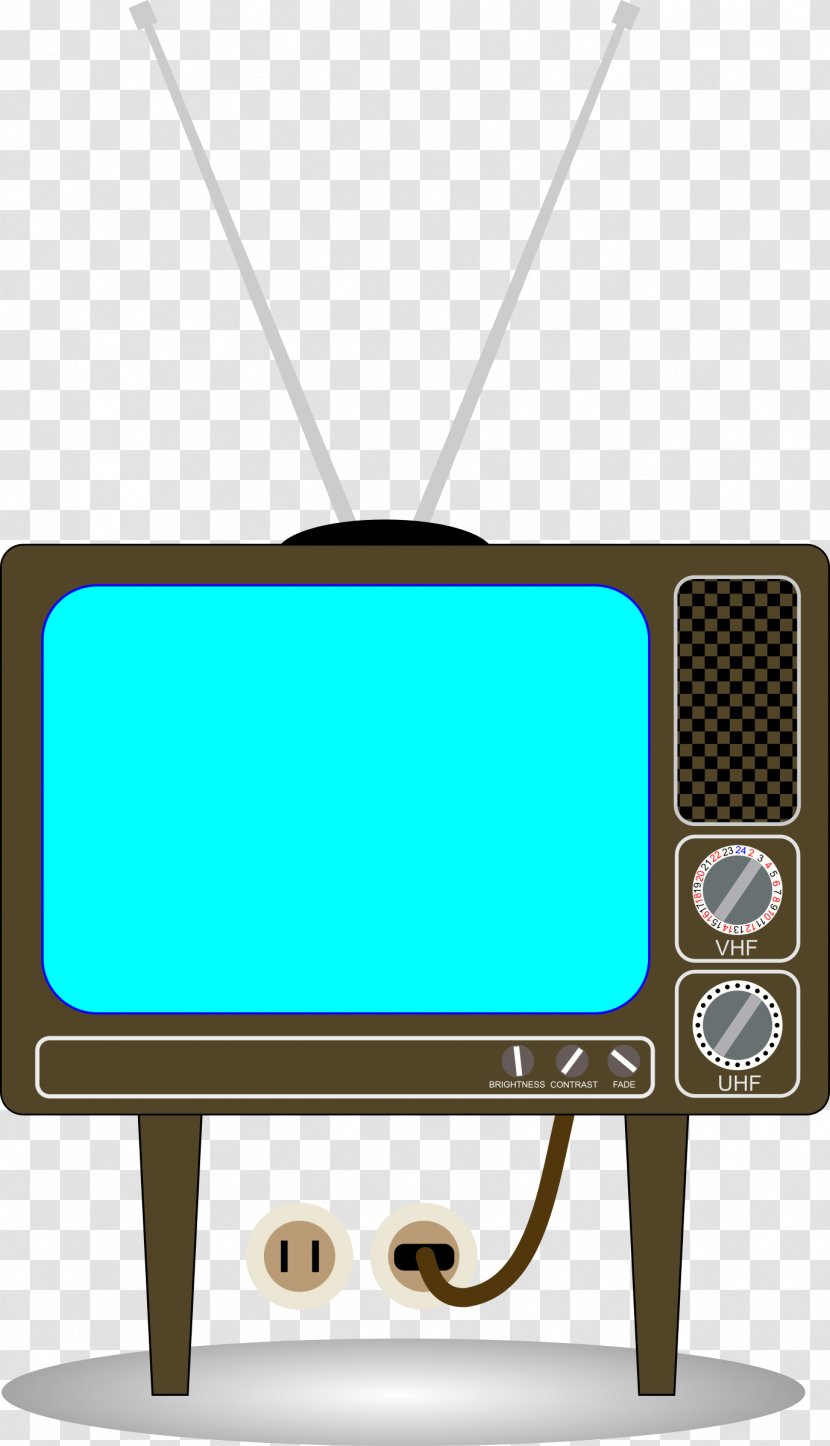Old-Fashioned Frames Clip Art Television Openclipart Free Content - Multimedia - Tv Cabinet Cartoon Transparent PNG