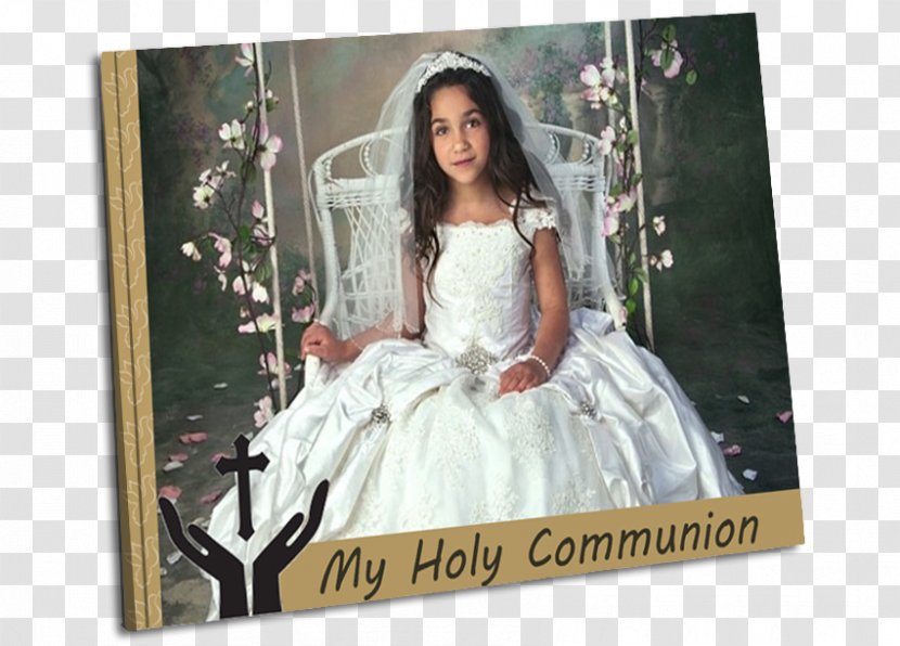 First Communion Wedding Dress Eucharist - Silhouette Transparent PNG