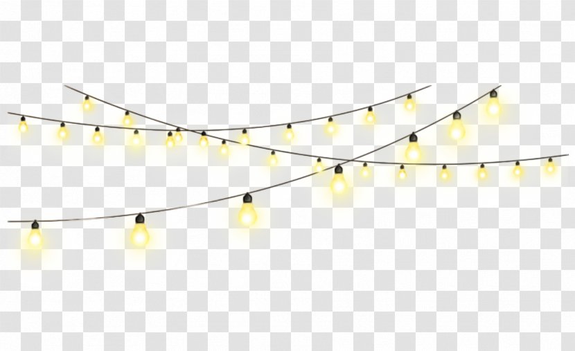 Yellow Line Jewellery Necklace Branch - Wet Ink - Bead Transparent PNG
