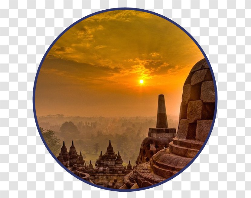 Borobudur Sunrise Tour Temple Vesak Buddhism - Travel Transparent PNG