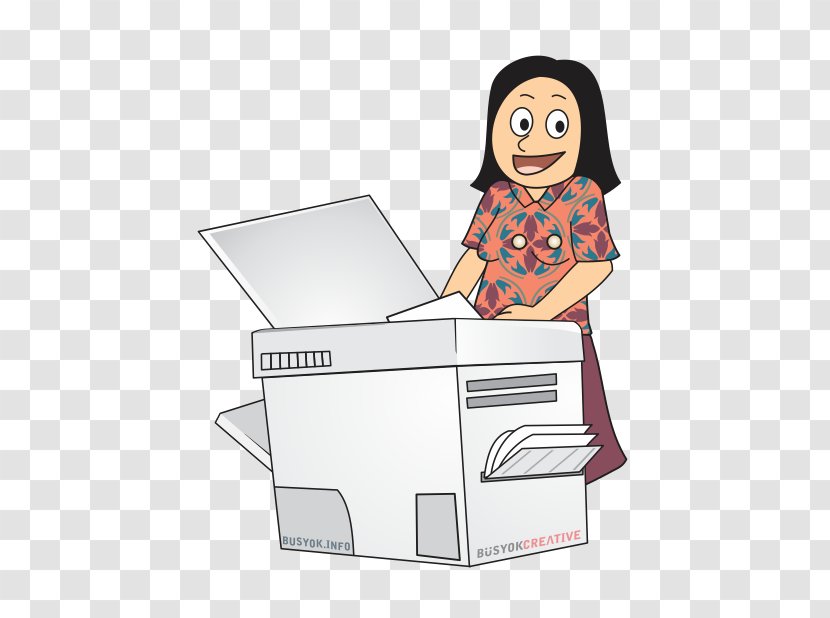 Photocopier Copying Clip Art - Free Content - Funny Copier Cliparts Transparent PNG