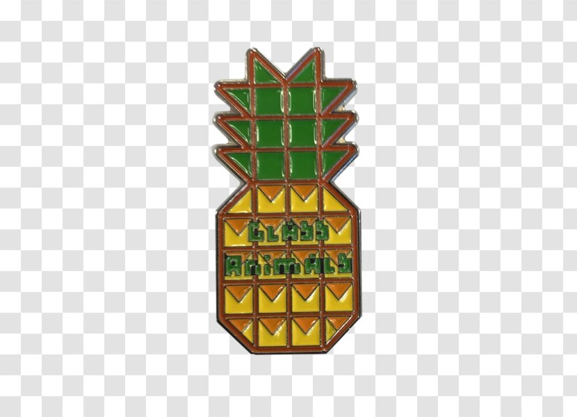 Glass Animals Pineapple Badge Oxford - Metal - Pin Transparent PNG
