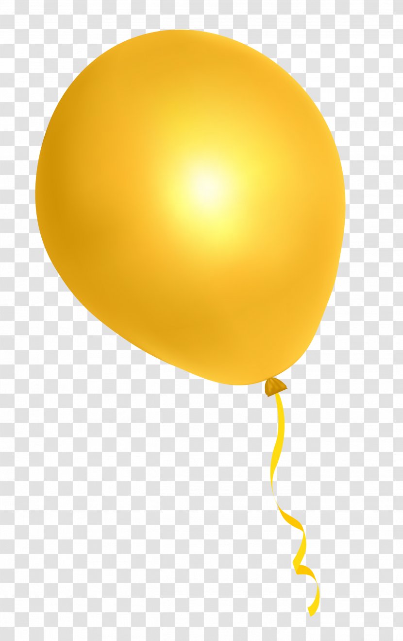 Yellow Balloon Font - Orange Transparent PNG