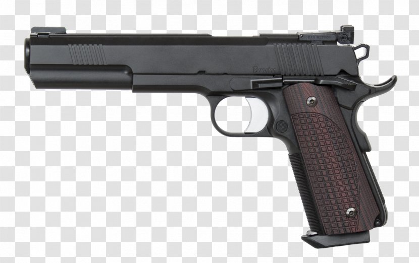 Firearm Air Gun M1911 Pistol Airsoft Guns - Silhouette - Handgun Transparent PNG