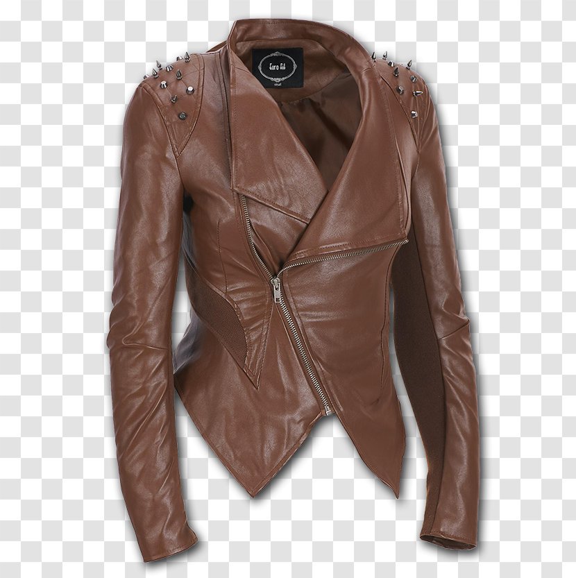Leather Jacket Hoodie T-shirt Transparent PNG