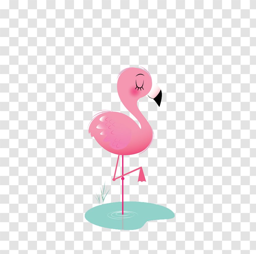 Bird Flamingos Animation Icon - Pink Transparent PNG