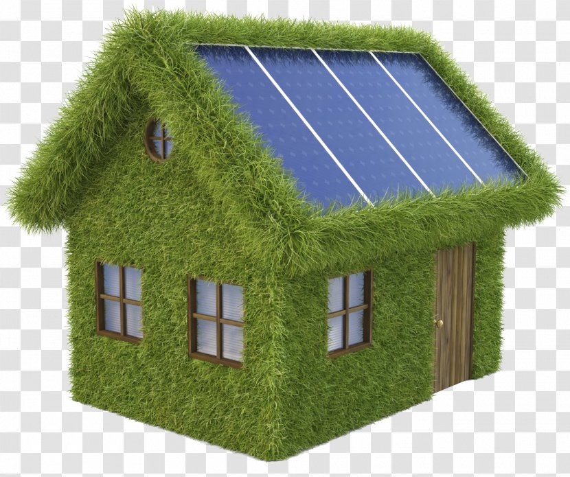 House Environmentally Friendly Green Home Building - Efficiency - Roof Transparent PNG