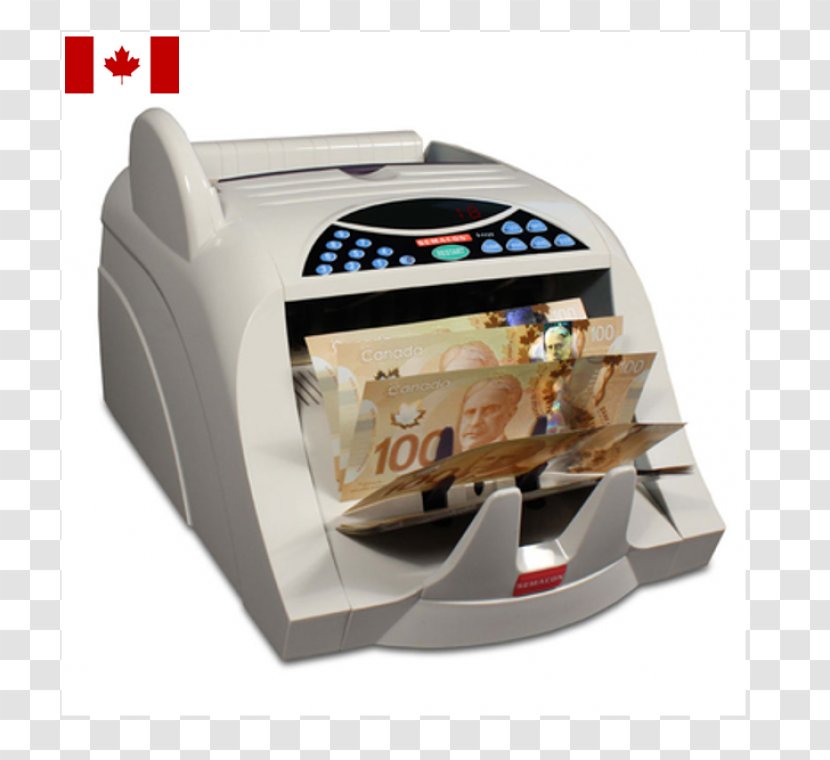 Currency-counting Machine Currency Detector Counterfeit Money Canada Canadian Dollar - Cash - Bill Counter Transparent PNG