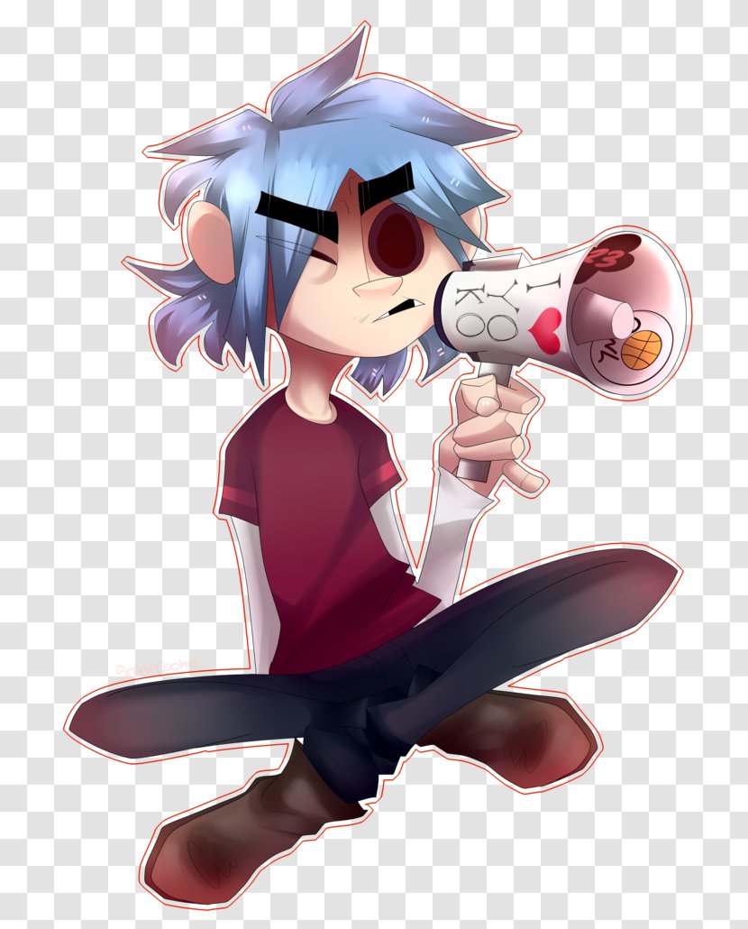 2-D Noodle Gorillaz Murdoc Niccals - Tree Transparent PNG