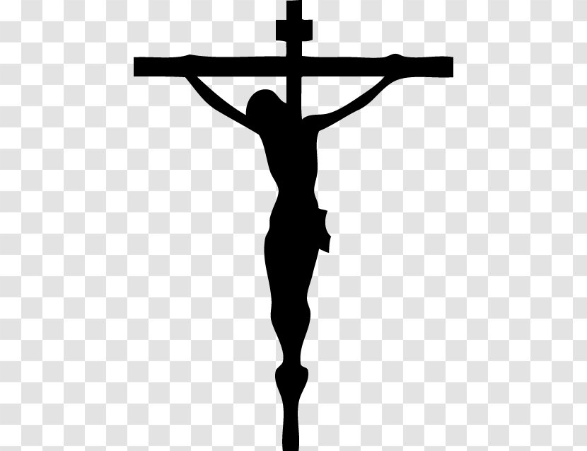 Christian Cross Silhouette Christianity Clip Art Transparent PNG