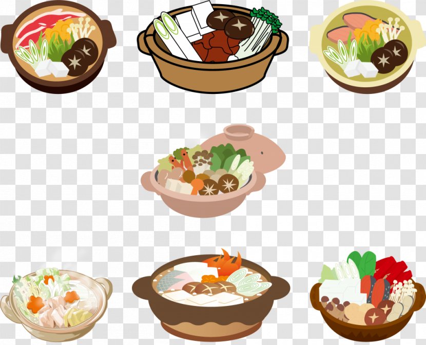 Nabemono Japanese Cuisine Oden Stock Pots Cooking - Asian Food Transparent PNG