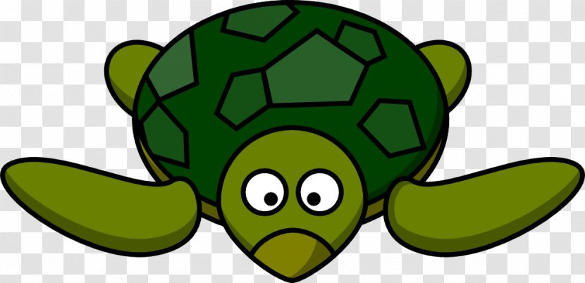 Green Sea Turtle Cartoon Clip Art - Grass - Free Clipart Transparent PNG