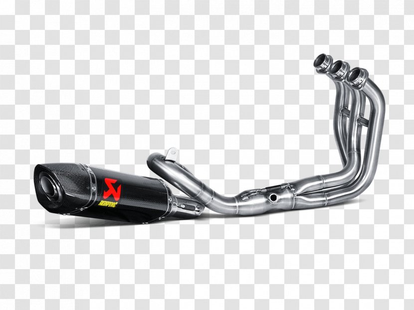 Exhaust System Yamaha Tracer 900 Motor Company FZ-09 Akrapovič - Motorcycle Transparent PNG