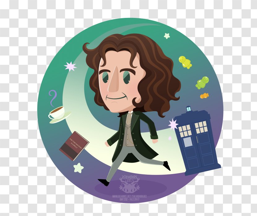 Eighth Doctor Who Fandom Art - Cartoon - Day Transparent PNG