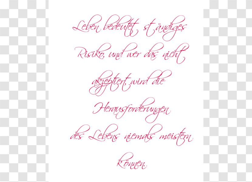 Saying Quotation Love Courage Life - Handwriting Transparent PNG