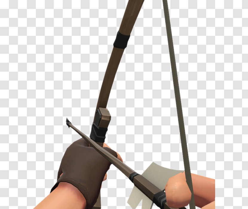 Team Fortress 2 Bow And Arrow Ranged Weapon - Hunting Transparent PNG