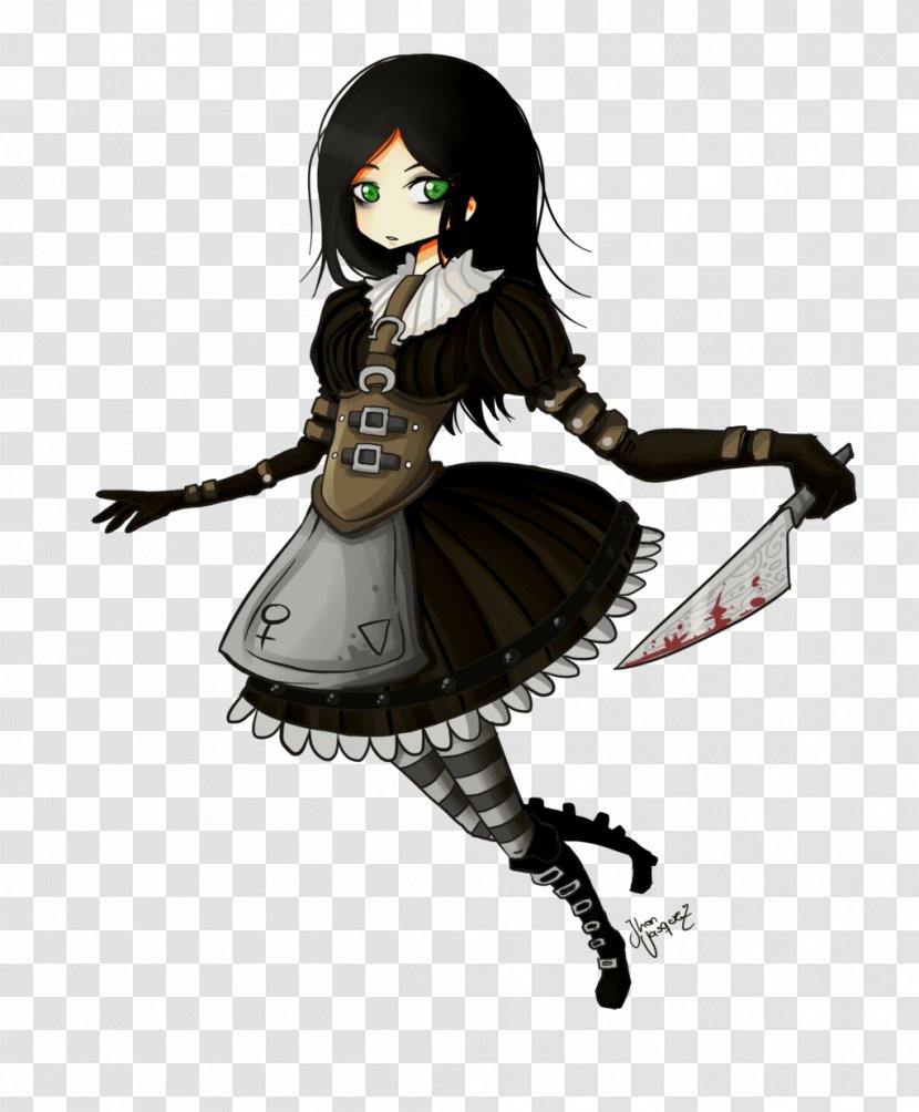 Alice: Madness Returns Fan Art Character Drawing - Watercolor - Alice Transparent PNG