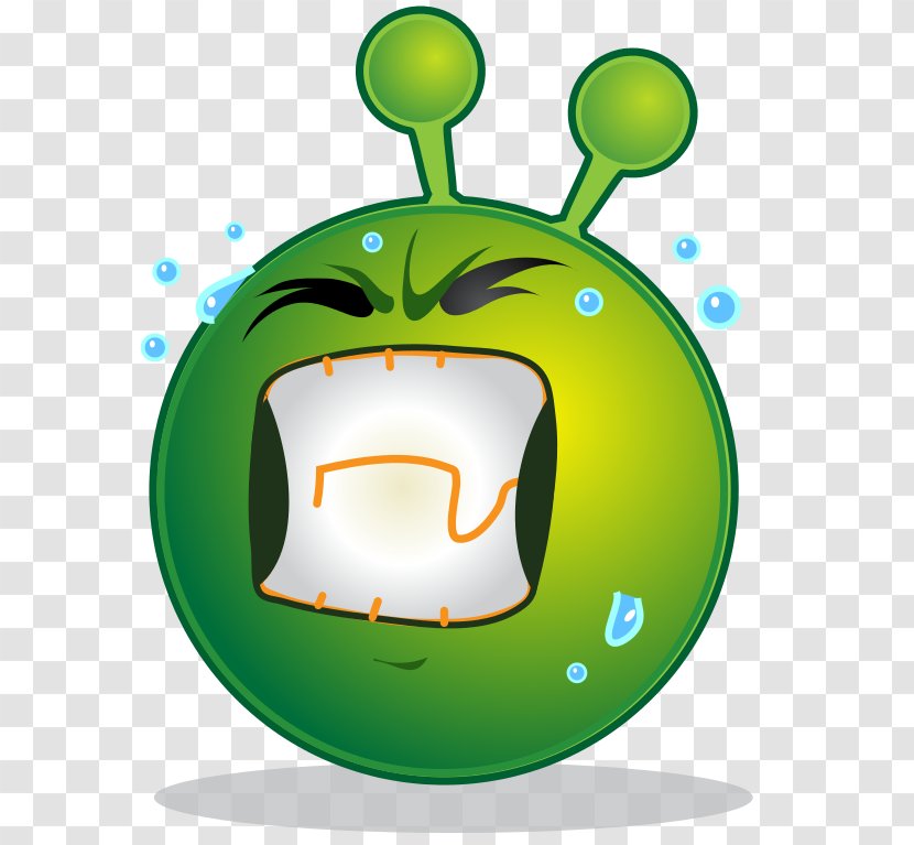 Smiley Emoticon Clip Art - Aliens Transparent PNG