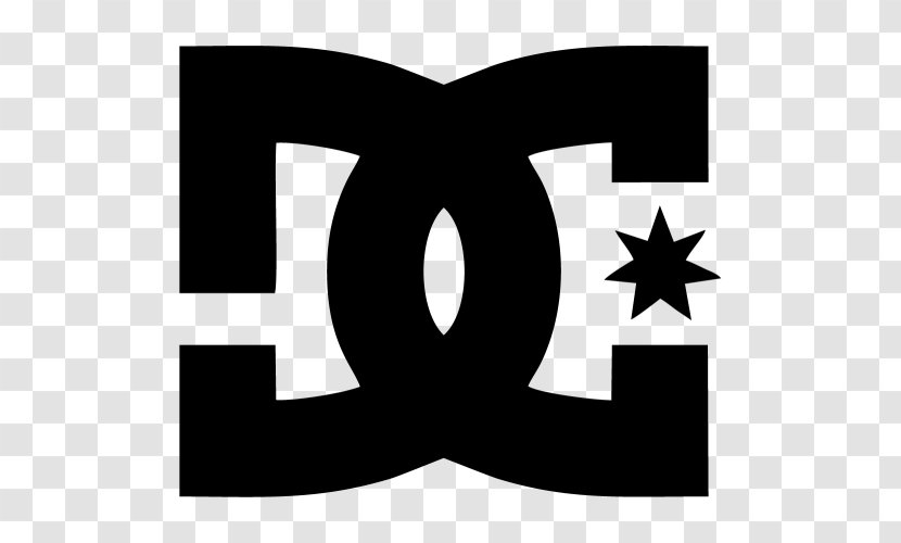 T-shirt DC Shoes Decal Sneakers - Monochrome Transparent PNG