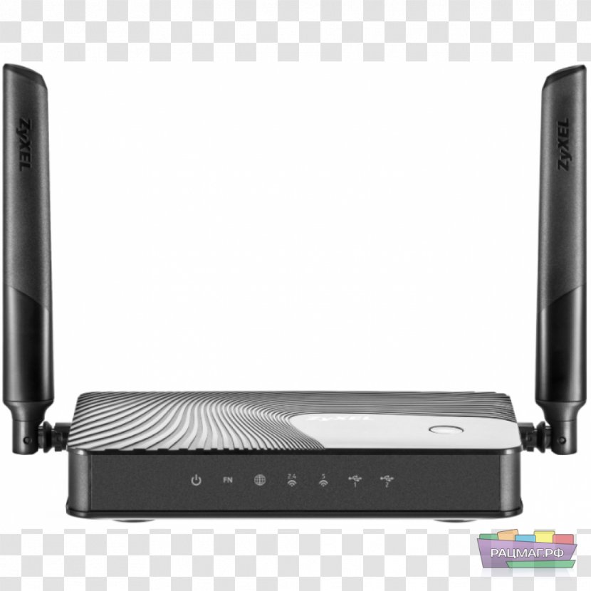 Router Zyxel Wi-Fi Internet Computer Network - Output Device Transparent PNG