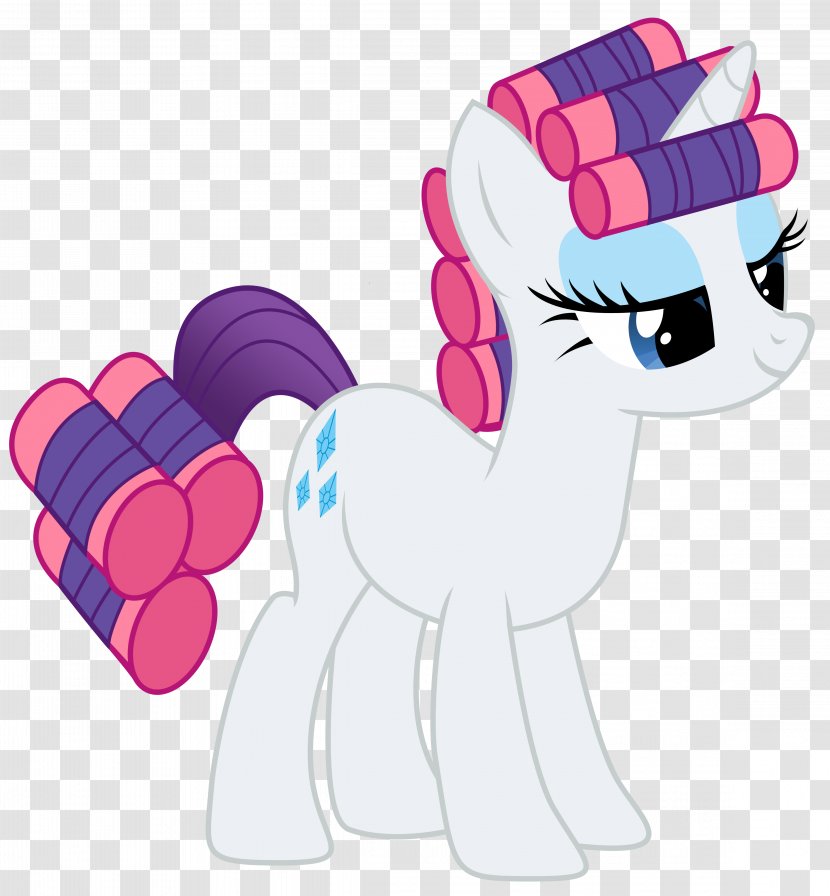 My Little Pony Rarity Unicorn Fluttershy - Fictional Character Transparent PNG