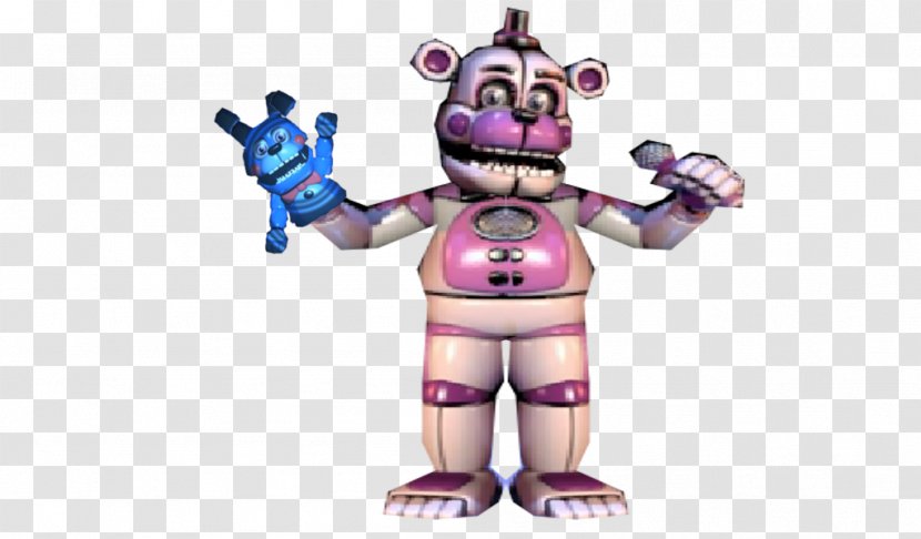 Five Nights At Freddy's Video Game - Funtime Freddy Transparent PNG