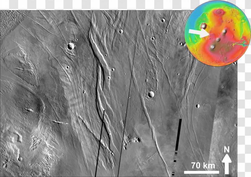 Planet Mars - Organism - Mount Olympus Transparent PNG