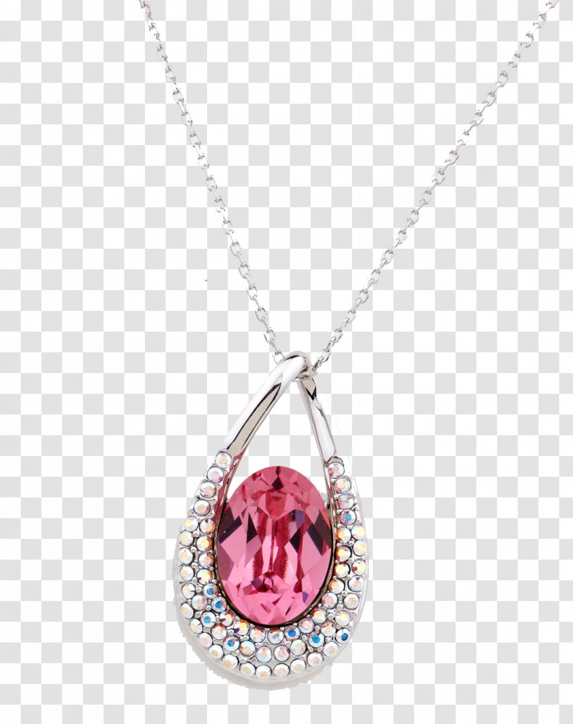 Locket Necklace Diamond Charms & Pendants - Gemstone Transparent PNG