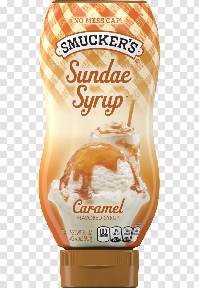 Ice Cream Lollipop Butterscotch Smucker's Sundae Syrup - Candy - Caramel Transparent PNG