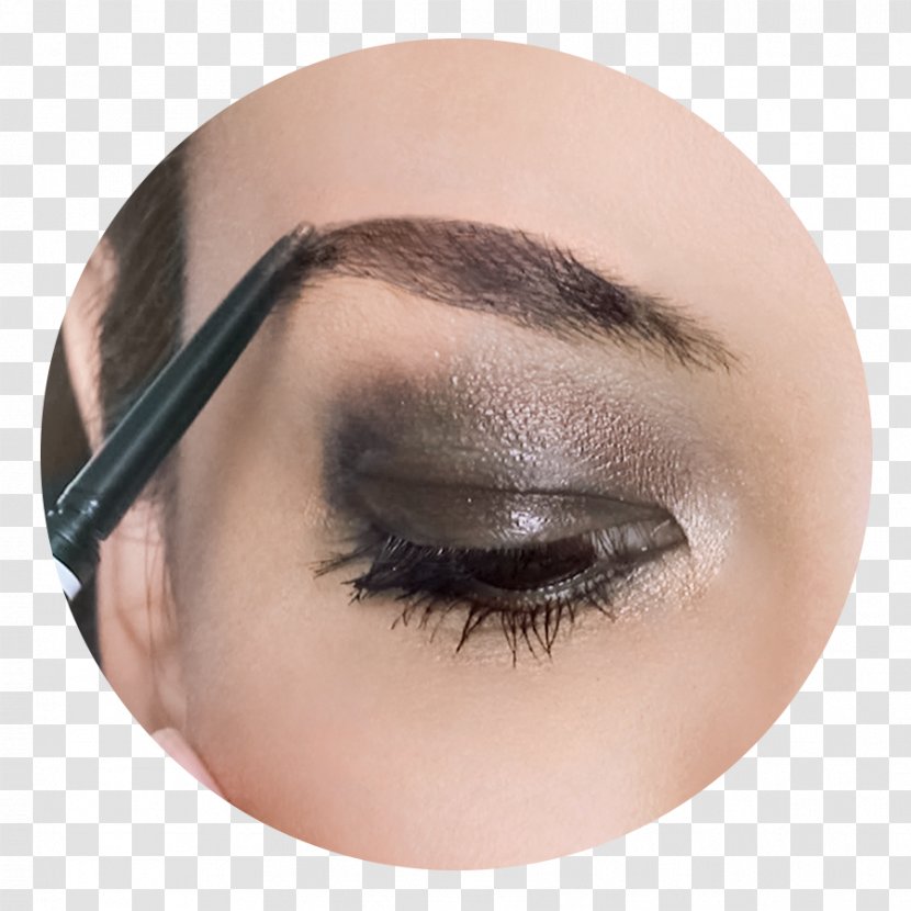 Eye Shadow Eyelash Extensions Liner Cosmetics - Eyebrow - Golden Strokes Transparent PNG