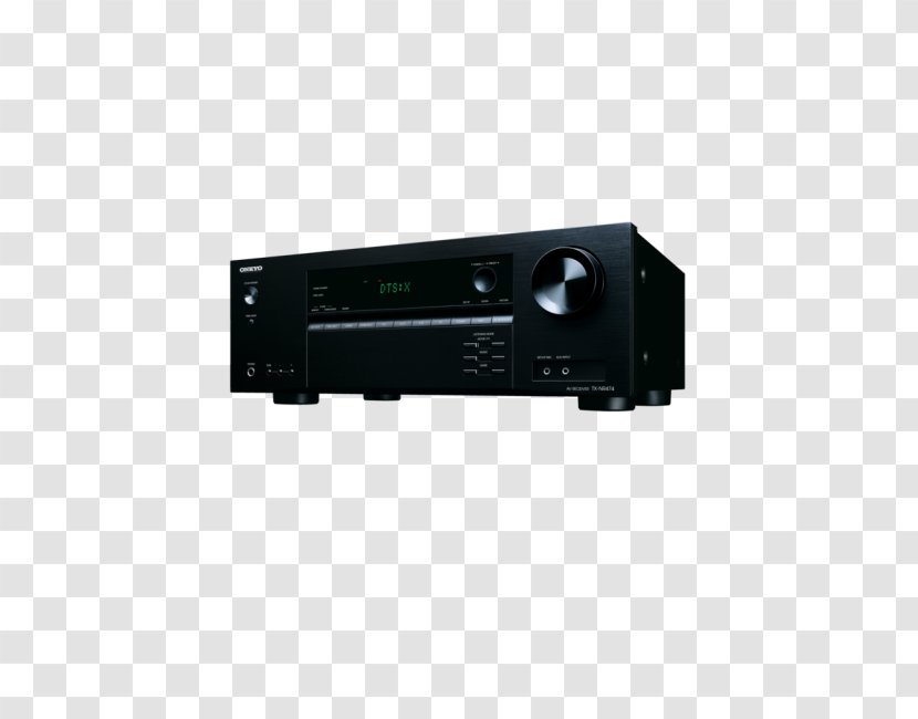 ONKYO TX-NR474 5.1channels Surround 3D Black AV Receiver Dolby Atmos Home Theater Systems Audio - 51 Sound - 71 Transparent PNG