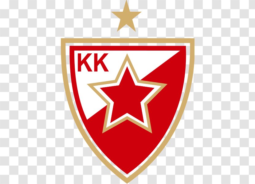 KK Crvena Zvezda Red Star Belgrade ABA League EuroLeague Cibona - Shield Transparent PNG