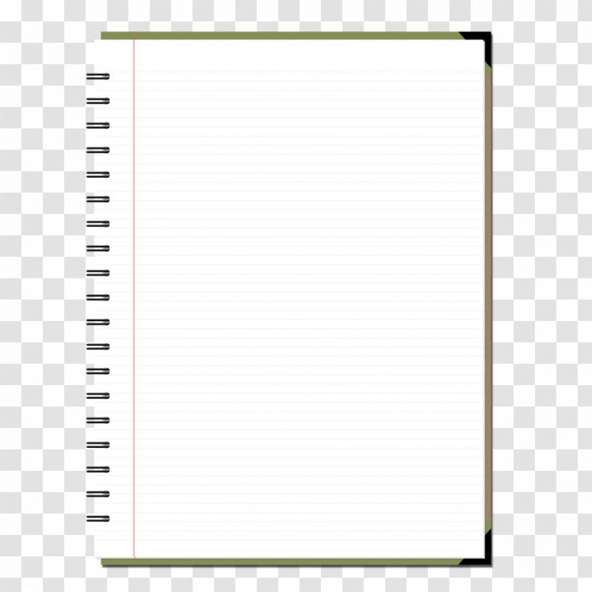 Paper Text Picture Frame Font Pattern - Product - Notebook Transparent PNG