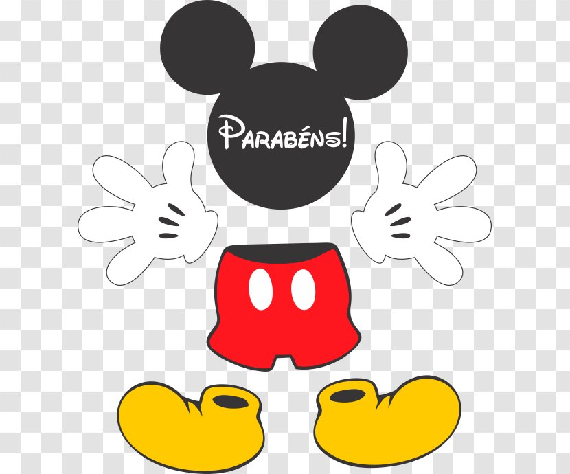 Mickey Mouse Minnie Daisy Duck Pluto Clip Art - Nose Transparent PNG