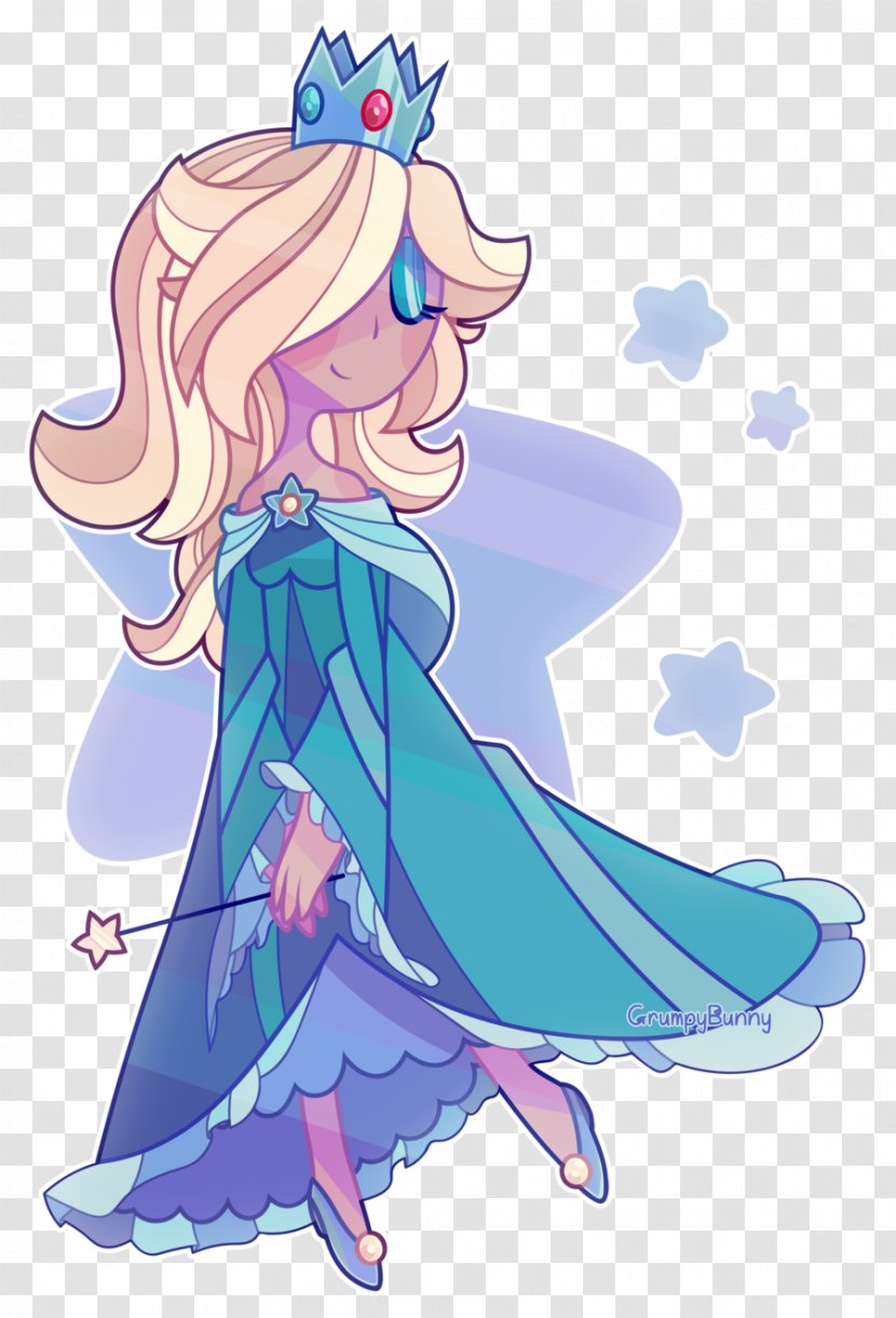 Rosalina Princess Peach Paper Mario Amiibo - Heart Transparent PNG