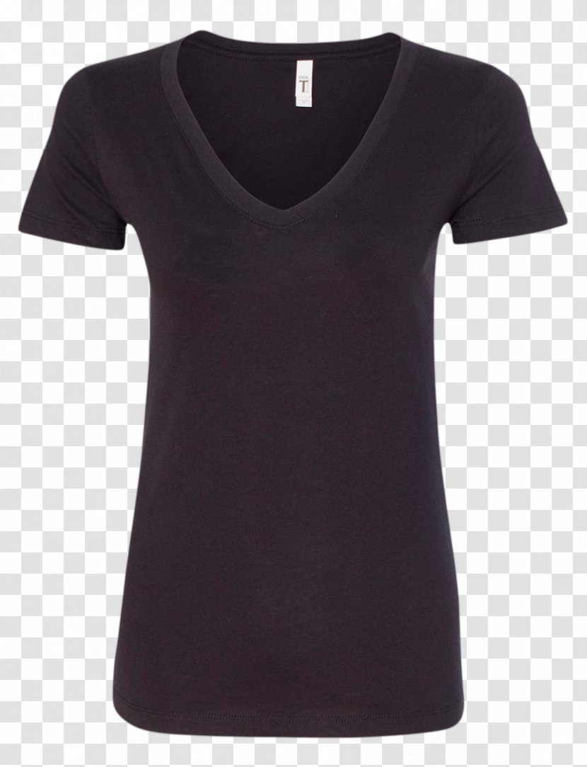 T-shirt Neckline Clothing Top - T Shirt - Women Transparent PNG