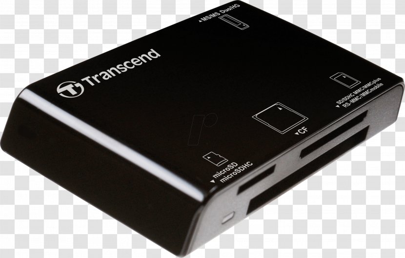 CompactFlash Memory Card Readers Transcend Information Secure Digital - USB Transparent PNG