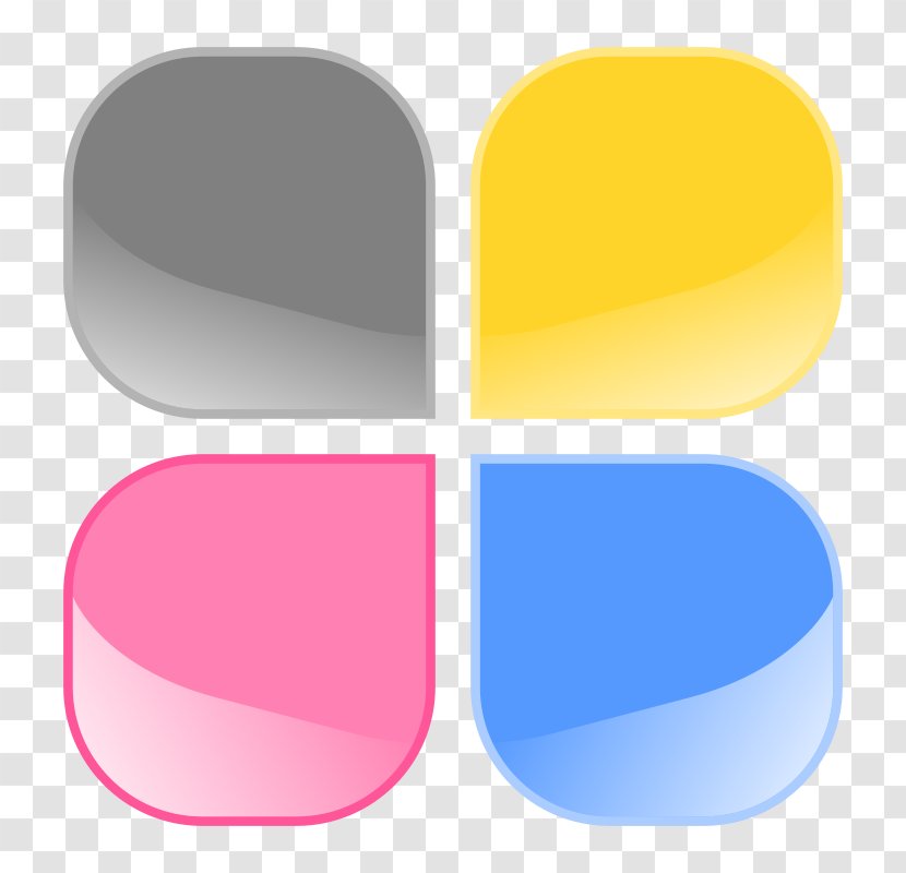 Button Square Clip Art - Color - Ticket Stub Clipart Transparent PNG