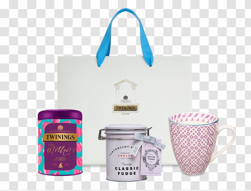 Green Tea Twinings English Breakfast Tote Bag - Purple Transparent PNG