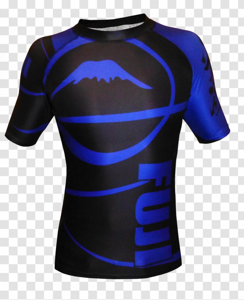 Rash Guard T-shirt Brazilian Jiu-jitsu Sleeve Sports - International Jiujitsu Federation Transparent PNG